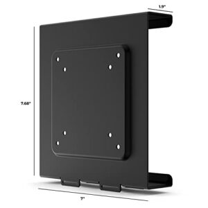 HumanCentric Mount Compatible with Dell OptiPlex Micro Form Factor Case, VESA, Under Desk and Wall Mount Fits MFF 3040, 3046, 3050, 3060, 3070, 3080, 5050, 5060, 5070, 7040, 7050, 7060, 7070, and More