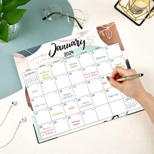 Magnetic Calendar 2023-2024 - Jul 2023 - Dec 2024, Magnetic Fridge Calendar 2023-2024,13" × 11.5", 18 Monthly Calendar 2023-2024, Magnetic Calendar for Fridge, Tear-off Pad, Perfect for Easy Planning