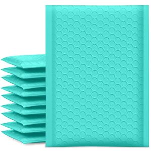 ucgou bubble mailers 6×10 inch teal 25 pack poly padded envelopes small business mailing packages opaque self seal adhesive waterproof boutique shipping bags for jewelry makeup supplies #0