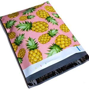 Designer Poly Mailers 10x13: Sample Variety Pack ~ Anchor, Daisy, Hibiscus, Arrow, Cactus, Pink & Mint Aloha, Watermelon, Flamingo, Pineapple Printed Self Sealing Shipping Poly Envelopes Bag (30 Pcs)