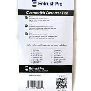 5-Pack Counterfeit Pens - Fake Money Detector Markers from Entrust Pro