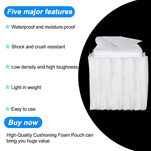 14"x14"Cushion Foam Pouches, Cushion Foam Pouch for Moving and Storing, Convenient to Use, Making Packaging and Transportation Easier,Best Packaging Material