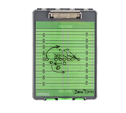 Dexas 5717-802 Clearview Clipcase clipboard, Green, 13.75 X 9.5 Inch