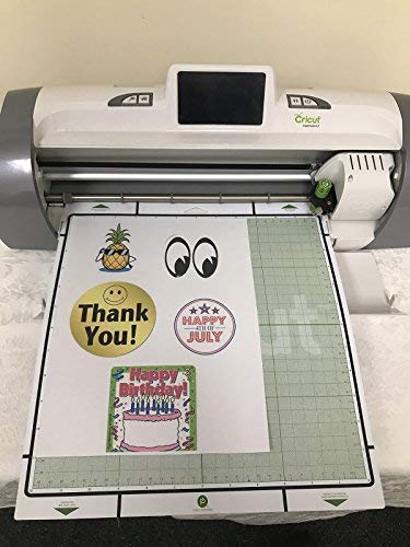 Printable Vinyl Waterproof Sticker Paper for Inkjet and Laser Printer - 10 White Full Sheet Super Glossy Craft Labels - Strong Adhesive - Tear Resistant - Made in The USA - Design Software Included