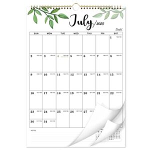 2023-2024 calendar – vertical wall calendar 2023-2024, jul. 2023 to dec. 2024, 12″ x 17″, monthly calendar 2023-2024 with julian date, perfect for school, office & family.