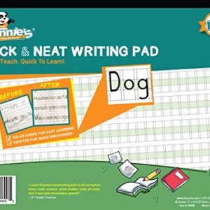 Channie's Visual Handwriting Worksheet for 1st - 3rd Grade | Handwriting Simplified! Visual Writing Tools for Kids | Handwriting Practice for Kids, Kids Writing Book, Practice Writing Book for Kids