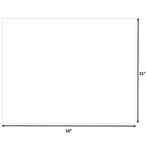 ArtSkills 11" x 14" Poster Board School and Craft Supplies, 5-Pack, White