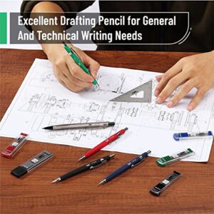 Mr. Pen Mechanical Pencil Set with Lead and Eraser Refills, 5 Sizes - 0.3, 0.5, 0.7, 0.9 and 2 Millimeters, Drafting, Sketching, Illustrations, Architecture, Drawing Mechanical Pencils