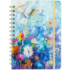 2023-2024 Planner - Academic Planner 2023-2024, July 2023 - June 2024, 2023-2024 Planner Weekly and Monthly with Tabs, 6.3’’ × 8.4’’, Inner Pocket, Hardcover, Elastic Closure, Perfect Daily Organizer