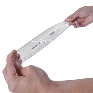 Westcott Non-Shatter Ruler, Clear, 12 Inches,(13862)