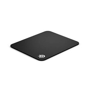 steelseries qck gaming surface – medium thick cloth – mouse pad of all time – peak tracking and stability – black