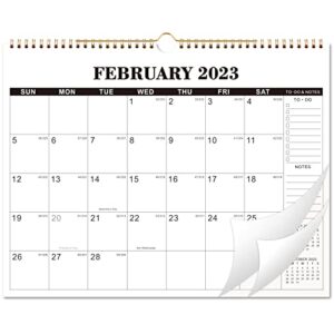 calendar 2023-2024 – wall calendar 2023-2024 with to do & notes, 18 months wall calendar from jan 2023 – jun 2024,15”x 11.5”, daily blocks with julian dates, golden twin-wire binding, thick paper perfect for organizing & planning
