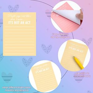 Funny Notepads with Sayings Sticky Funny Office Supplies to Do List Funny Work Assorted Notepad for Workers, 12 Designs, 3 x 3.93 Inch (Classic Style, 12 Packs,)