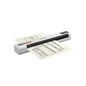 Epson RapidReceipt RR-60 Mobile Receipt and Color Document Scanner with Complimentary Receipt Management and PDF Software for PC and Mac