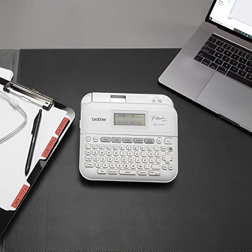 Brother P-Touch PT-D410 Home / Office Advanced Label Maker | Connect via USB to Create and Print on TZe Label Tapes up to ~3/4 inch