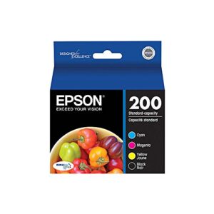 EPSON T200 DURABrite Ultra Ink Standard Capacity Black & Color Cartridge Combo Pack (T200120-BCS) for select Epson Expression and WorkForce Printers