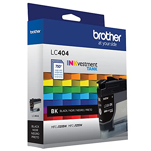 Brother Genuine LC404BKYield Black INKvestment Tank Ink Cartridge