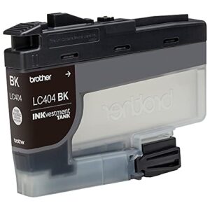 Brother Genuine LC404BKYield Black INKvestment Tank Ink Cartridge