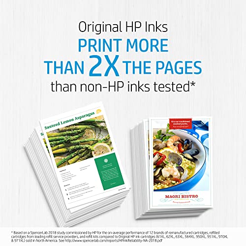 HP 65XL/65 High-Yield Black And Tri-Color Ink Cartridges, Pack Of 2, 6ZD95AN
