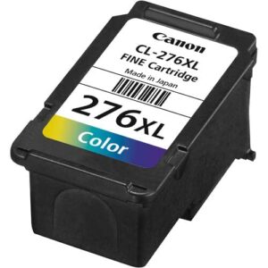 Canon PG-275 XL Black (4981C001) and CL-276 XL Color High Capacity Ink Cartridges (4987C001) - Retail Packaging