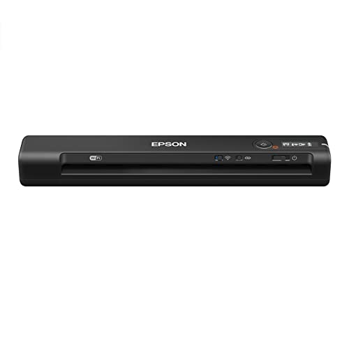 Epson Workforce ES-60W Wireless Portable Sheet-fed Document Scanner for PC and Mac