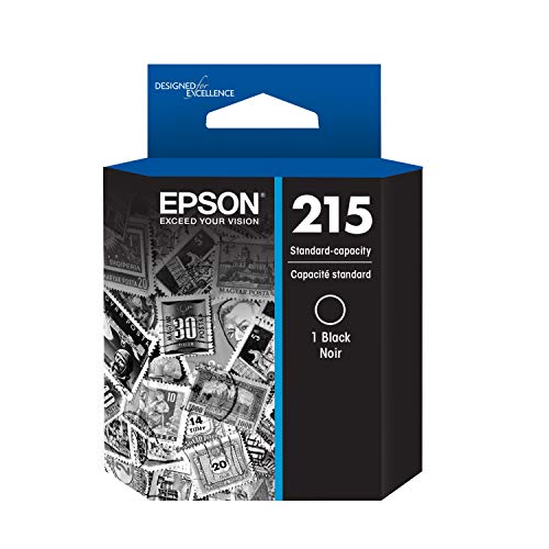 EPSON T215 -Ink Standard Capacity Black -Cartridge (T215120-S) for select Epson WorkForce Printers