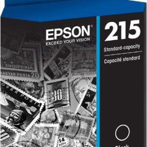 EPSON T215 -Ink Standard Capacity Black -Cartridge (T215120-S) for select Epson WorkForce Printers