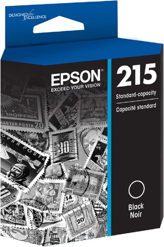 EPSON T215 -Ink Standard Capacity Black -Cartridge (T215120-S) for select Epson WorkForce Printers