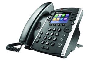 poly – vvx 411 12-line voip business phone (polycom) – desk phone with handset – poe – power supply not included – 3.5″ color display