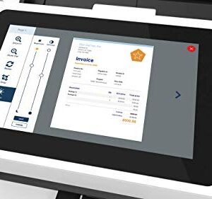 Raven Pro Document Scanner - Huge Touchscreen, High Speed Color Duplex Feeder (ADF), Wireless Scan to Cloud, WiFi, Ethernet, USB, Home or Office Desktop