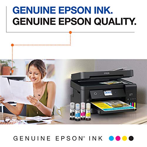 EPSON T522 EcoTank Ink Ultra-high Capacity Bottle Color Combo Pack (T522520-S) for select Epson EcoTank Printers