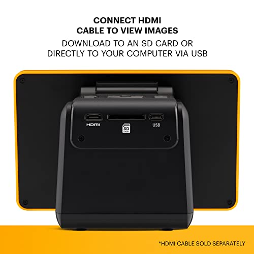 KODAK Slide N SCAN Digital Film Scanner 7" Max - Negatives Film and Slide Digitizer with Large 7” LCD Screen, Convert Color & B&W Negatives & Slides 35mm, 126, 110 Film to High Resolution 22MP JPEGs