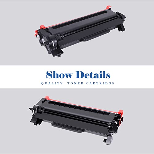 TN760 TN730 Toner for Brother Printer Compatible Replacement for Brother TN760 TN-760 TN 760 TN-730 TN 730 Work for DCP-L2550DW MFC-L2710DW MFC-L2750DW HL-L2350DW HL-L2395DW Cartridge (Black, 2-Pack)