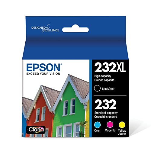 Epson T232 Standard-Capacity Color and High-Capacity Black Multi-Pack