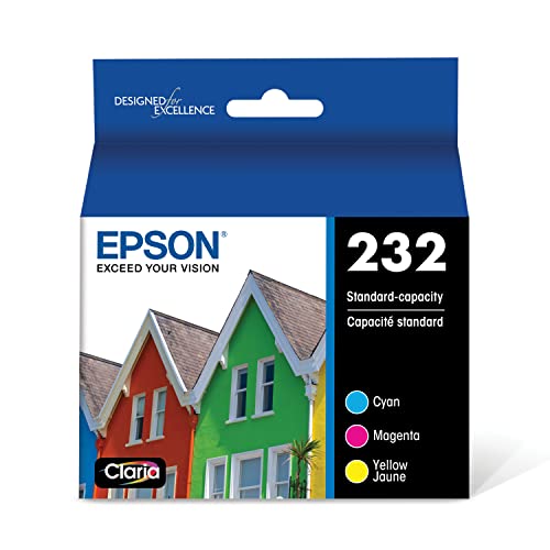 Epson T232 Color Combo Ink Cartridges, Standard Capacity