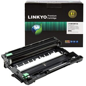 linkyo compatible printer drum unit replacement for brother dr730 dr-730