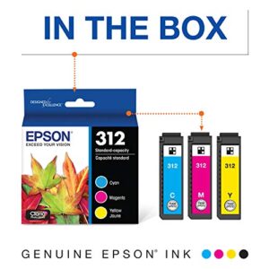 EPSON T312 Claria Photo HD -Ink Standard Capacity (T312923-S) for select Epson Expression Photo Printers