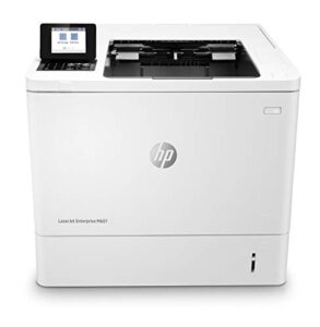 hp laserjet enterprise m607n monochrome printer with built-in ethernet (k0q14a) grey