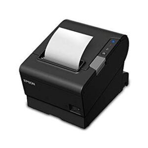 Epson C31CE94061 Epson, TM-T88VI, Thermal Receipt Printer, Epson Black, S01, Ethernet, USB and Serial Interfaces, Ps-180 Power Supply and Ac Cable