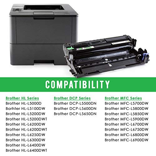 LINKYO Compatible Printer Drum Unit Replacement for Brother DR820 DR-820