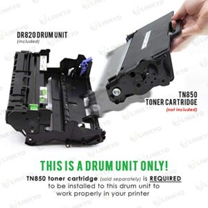 LINKYO Compatible Printer Drum Unit Replacement for Brother DR820 DR-820