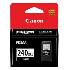 canon pg-240 xxl black ink cartridge compatible to printer mg2120, mg3120, mg4120, mx432, mx522, mx452, mx392, mg2220, mg3220, mg4220, mg3520, mg3620, mx472, mx532, ts5120