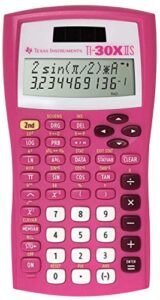 texas instruments ti-30x iis scientific calculator – pretty pink