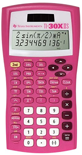 Texas Instruments TI-30X IIS Scientific Calculator – Pretty Pink