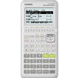 Casio fx-9750GIII, Standard Graphing Calculator, Python and Natural Text Book Display, Black