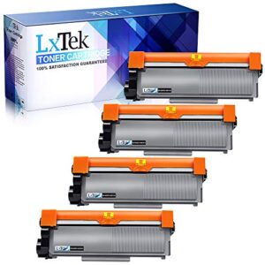 lxtek compatible toner cartridge replacement for dell e310dw p7rmx pvthg 593-bbkd e310 e514 e515 to use with e310dw, e515dw, e514dw, e515dn printer, high yield (black, 4-pack)