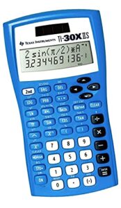 texas instruments ti-30x iis scientific calculator, blue