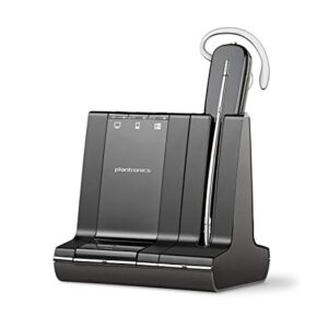 Plantronics Savi 740 Wireless Headset System for Unified Communication (Renewed)