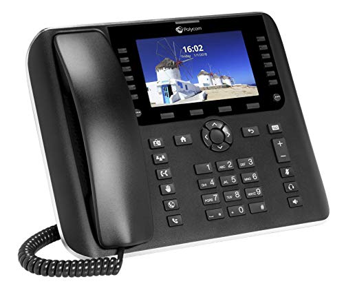 OBi2182 WiFi VOIP Phone with Power Adapter - 12-Line Cloud-Managed Gigabit Google Voice Phone with Color Display