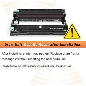 v4ink 2PK Compatible DR730 Drum Unit (NOT Toner) for Brother DR-730 DR-760 Drum for Brother HL-L2325DW HL-L2350DW HL-L2370DW HL L2390DW L2395DW DCP-L2550DW MFC L2690DW L2710DW L2717DW L2750DW Printer